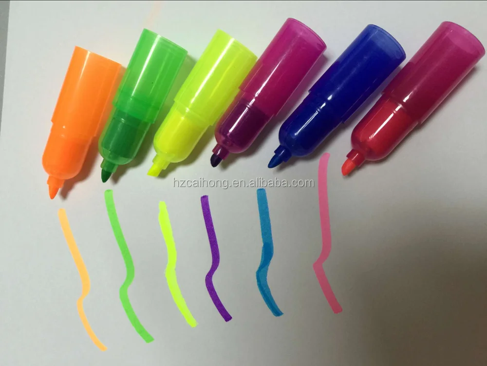 1/10/20 Pc Multi Color Rainbow Highlighters Gel Pens Pen Pens Paint Fluoresc BES 