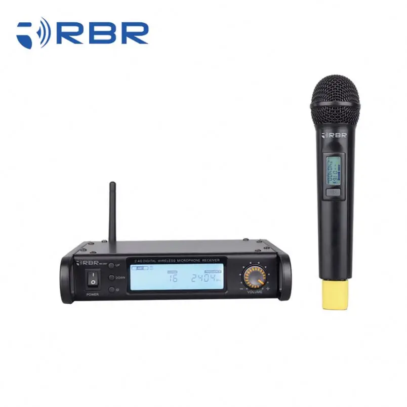 wireless microphone with built in speaker