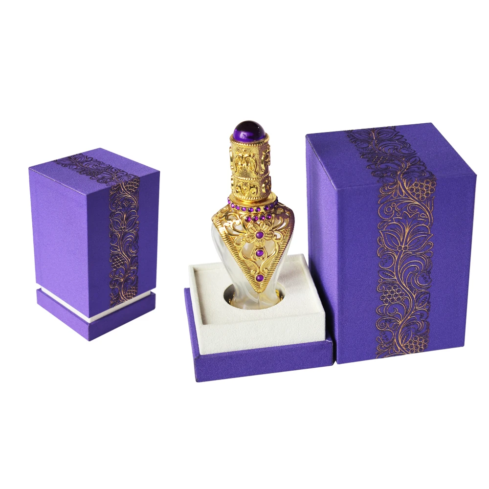 Customized Luxury Handmade Bottle Solid Perfume Packaging Wood Box