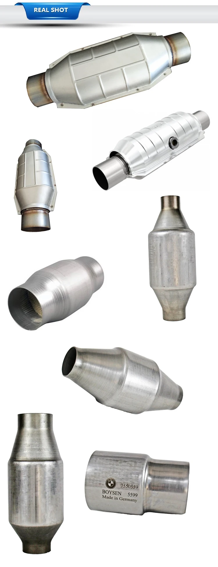 Spinning Threeway Catalytic Converter Universal Meet Euro