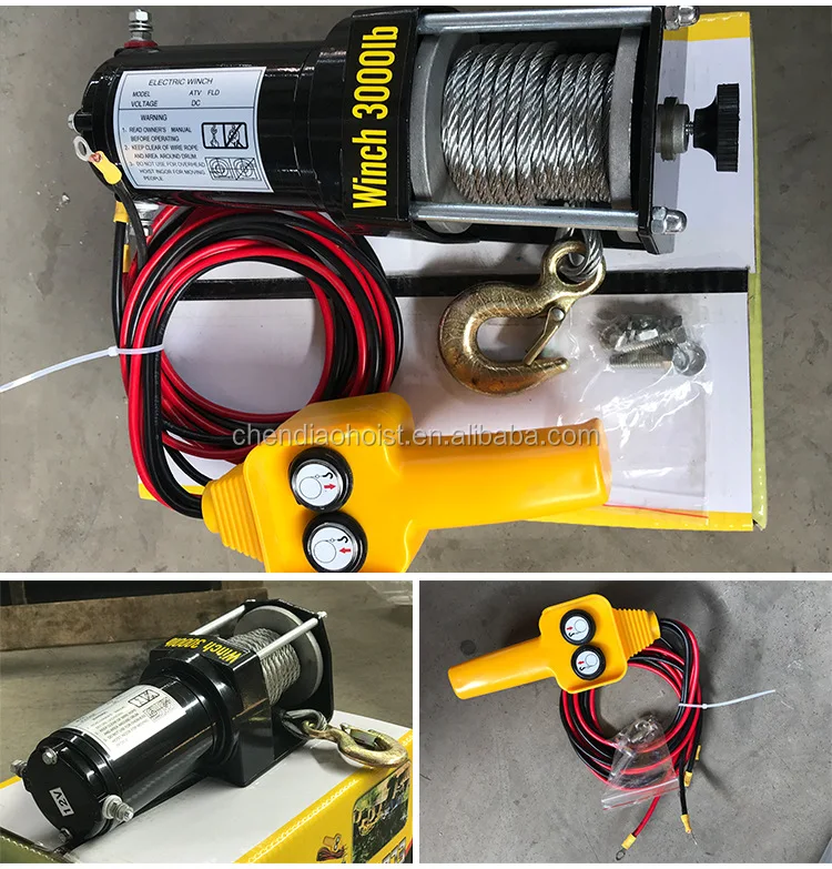 mini 12v boat winch