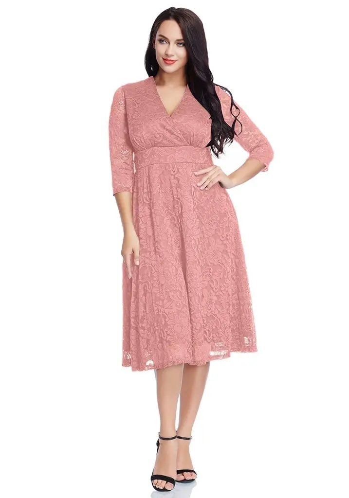 Old rose dress Clearance