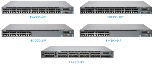 Juniper EX4300 (24T,48T,32F) Series Ethernet Switch at best price