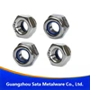 DIN985 SS304 A2 Hex Nylock Nuts