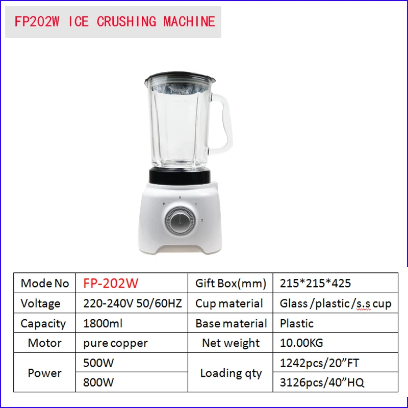 7 In 1blender Wholesale Household Portable Multifunction Vegetable Fruit Food Processor For
