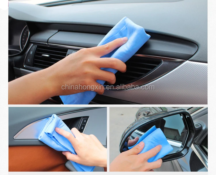 Car Washing Chamois 66x43cm Synthetic Pva Chamois Fabric Buy Chamois