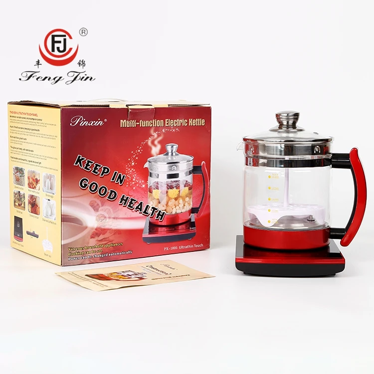 Fj1009 Electric Boiling Water Pot Electric Glass Pot Electric Kettle