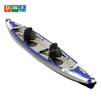 inflatable drop stitch kayak single or double seats