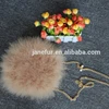 Fashion Design Winter Girls Fur Hand Bags / Hot Sell Turkey Fur Key Bag Cheap Price And Fine Workmanship