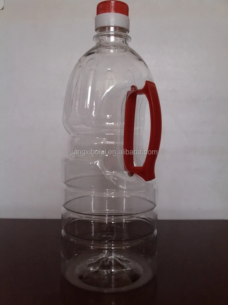 Crude Bulk Type Processing Plastic Bottle For Cooking Oil 1.8l Pet Bottle With Handle Buy