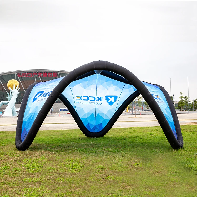 Air sealed advertising trade show tent, inflatable festival tent, air tight event tent