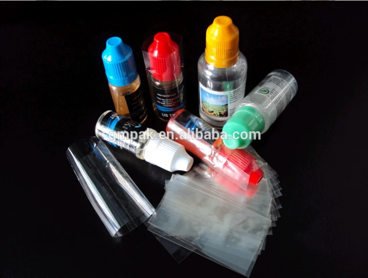 500 Clear Shrink Wrap Bands Sleeves for Lip Balm Chapstick Tamper Evident Safety Seal Tubes 