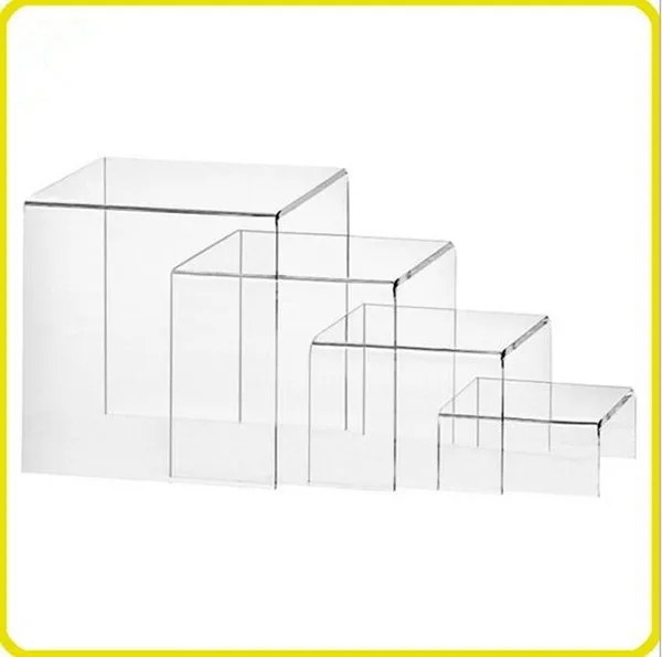 Acrylic Riser Display Stand /plastic Nesting Riser/pmma Table Display ...