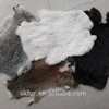 Factory wholesale big thick natural or dyed color rabbit fur skin