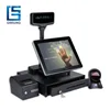 All in one POS terminal+thermal printer+customer display+cash drawer
