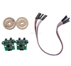 Universal RC Car Part Speed Measuring Module Encoding Disk Set for Smart Car Chassis