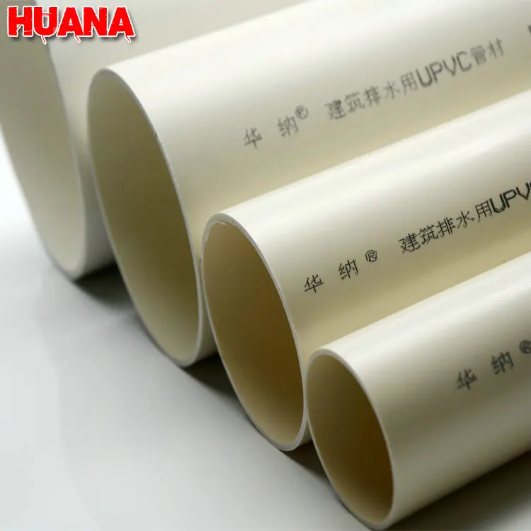 Types Of Plastic Water Pipe Green 6 Inch Pvc Drain Pipes For Sewage