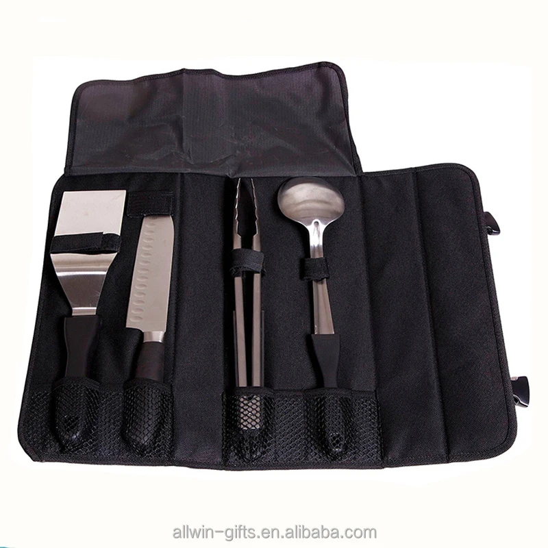 Kitchen Knife Storage Carry Case Roll Black Chef Set Bag With Kitchen Knife Storage Carry Case Roll Black Chef Set Bag With Handle