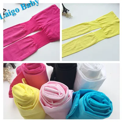 Spring Girls velvet bunny fake stitching bottoming pantyhose vertical stripes children tights high quality 4 12