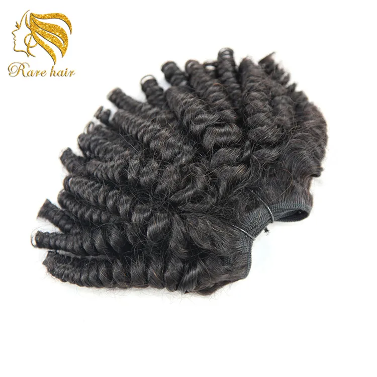 Beauty Braid Gel Comb Afro Puff Curly Cheveux Humain Hair In