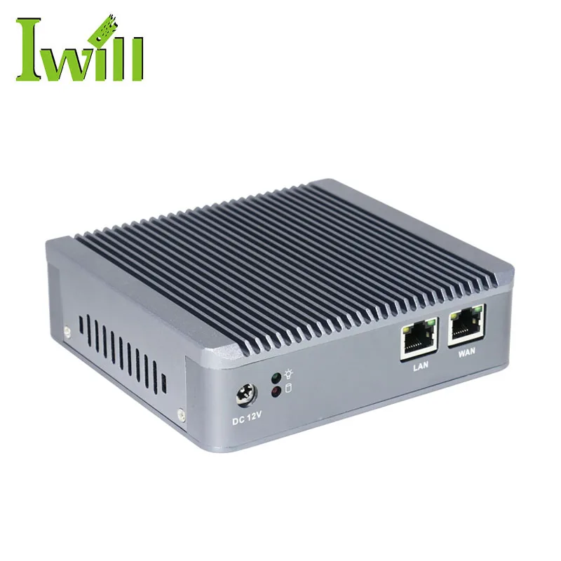 Cheap Mini Server Computer Yanling Ibox-501 N8a Dual Lan Fanless Pc