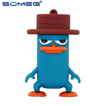 Kartun Hewan Bebek Memori Stick Flashdisk Perangkat Penyimpanan