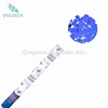 Cheap high quality button press compressed air party poppers confetti cannon