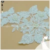 2016 Beautiful Bridal Gown Beaded Lace Applique/Embroidery Veil lace Applique DHLF1721