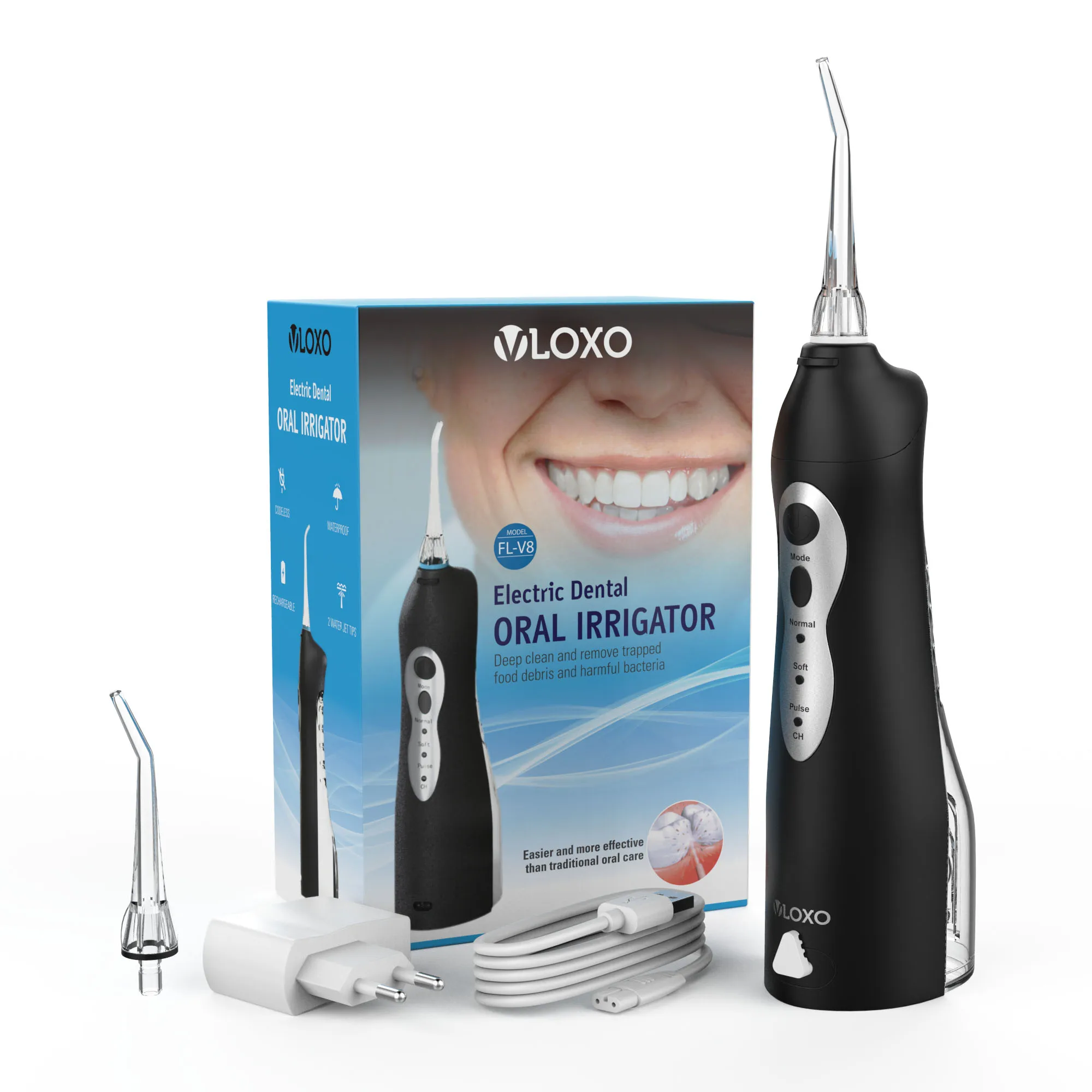 FDA Approved portable  Cordless dental  tooth water flosser