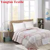 New products Eco-soft Wholesale Handmade embroidery juegos de edredones hotel quilt 100% algodon Padded bed Quilt