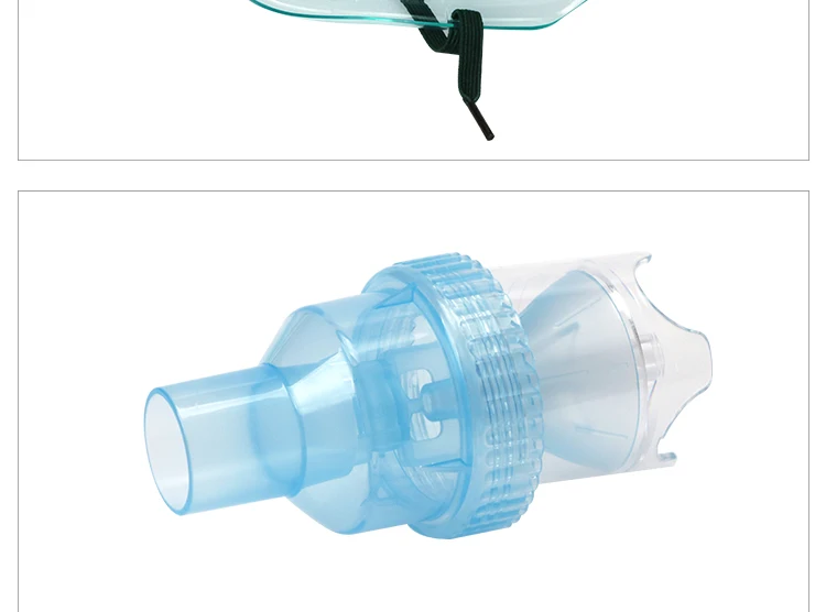 CE ISO Approved Medical Grade PVC Disposable Nasal With Tubing Nebulizer Mask