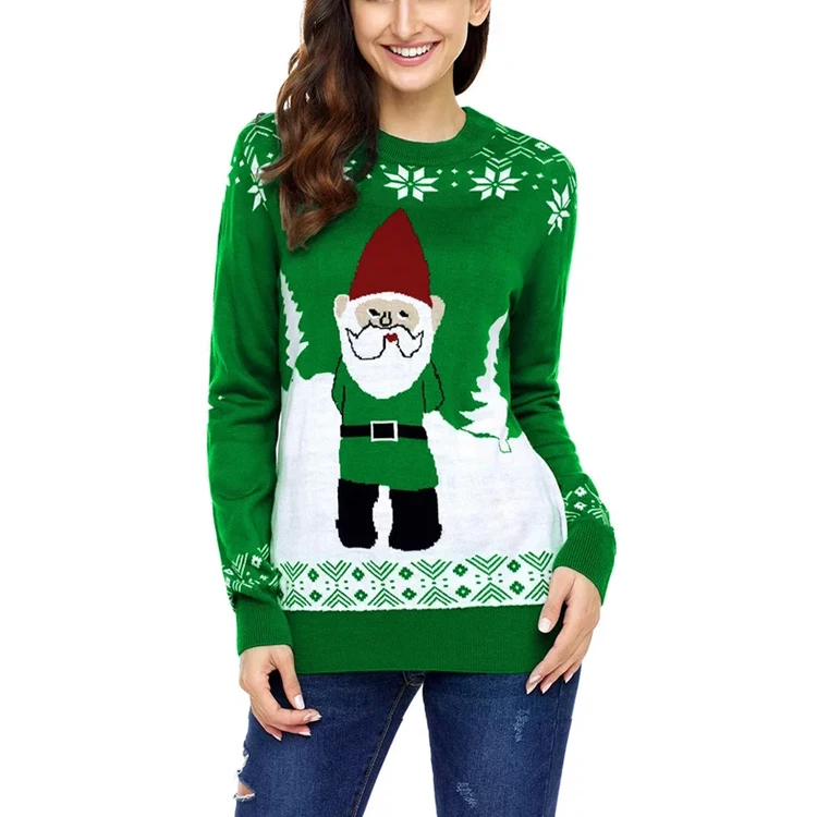 Oem Crewneck Patterns Men Christmas Sweater - Buy Men Christmas Sweater ...