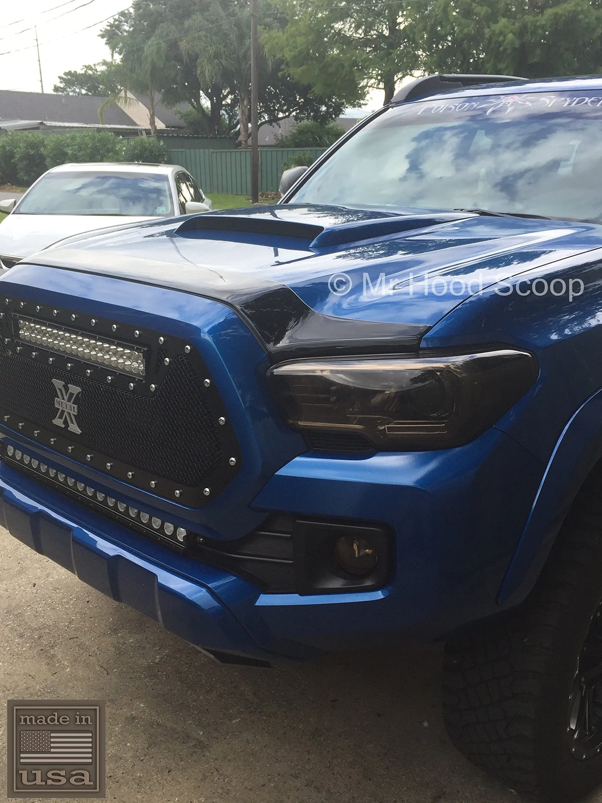 Toyota Tacoma 4Runner Tundra 3dCarbon Urethane Factory Style Hood Scoop 691248