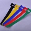 Elastic custom print pattern nylon silicone webbing band belt/ back to back cable tie