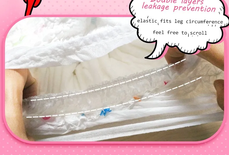 Disposable Ladies Menstrual Uncloth Diaper Adult Incontinence Pants