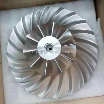 Locomotives Marine Turbocharger Closed Impeller 5 Axis Machining Locomotives Marine Turbocharger Closed Impeller 5 Axis Machining