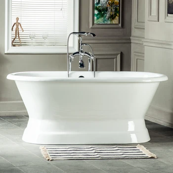 freestanding bath with claw feet