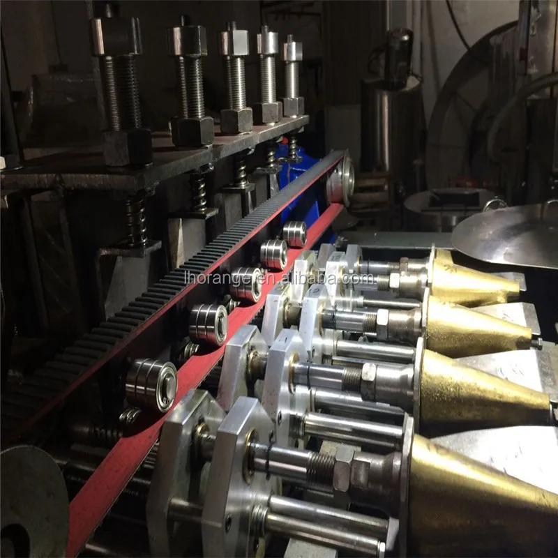 Industrial Automatic Stainless Steel Sugar Cone Making Ice Cream Sugar