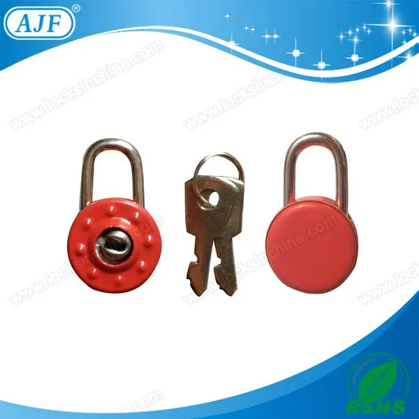 AJF 2015 Fashion design mini round key gift box lock, jewelry box lock