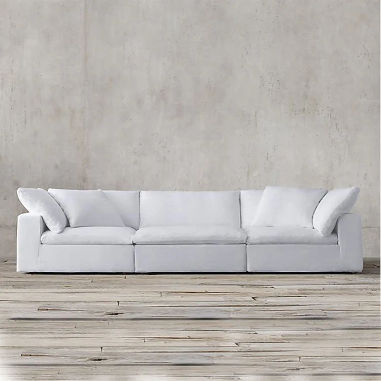Fabric Sofa Modern Design White Modular Fabric Sofa Modern Design White Modular