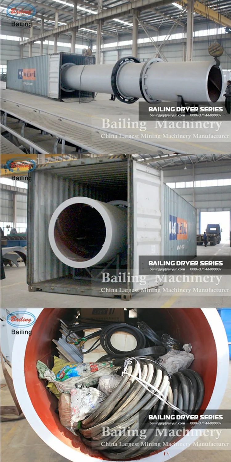 drum dryer, rotary dryer, revolving dryer