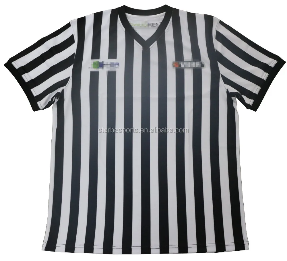 referee shirts black and white stripe