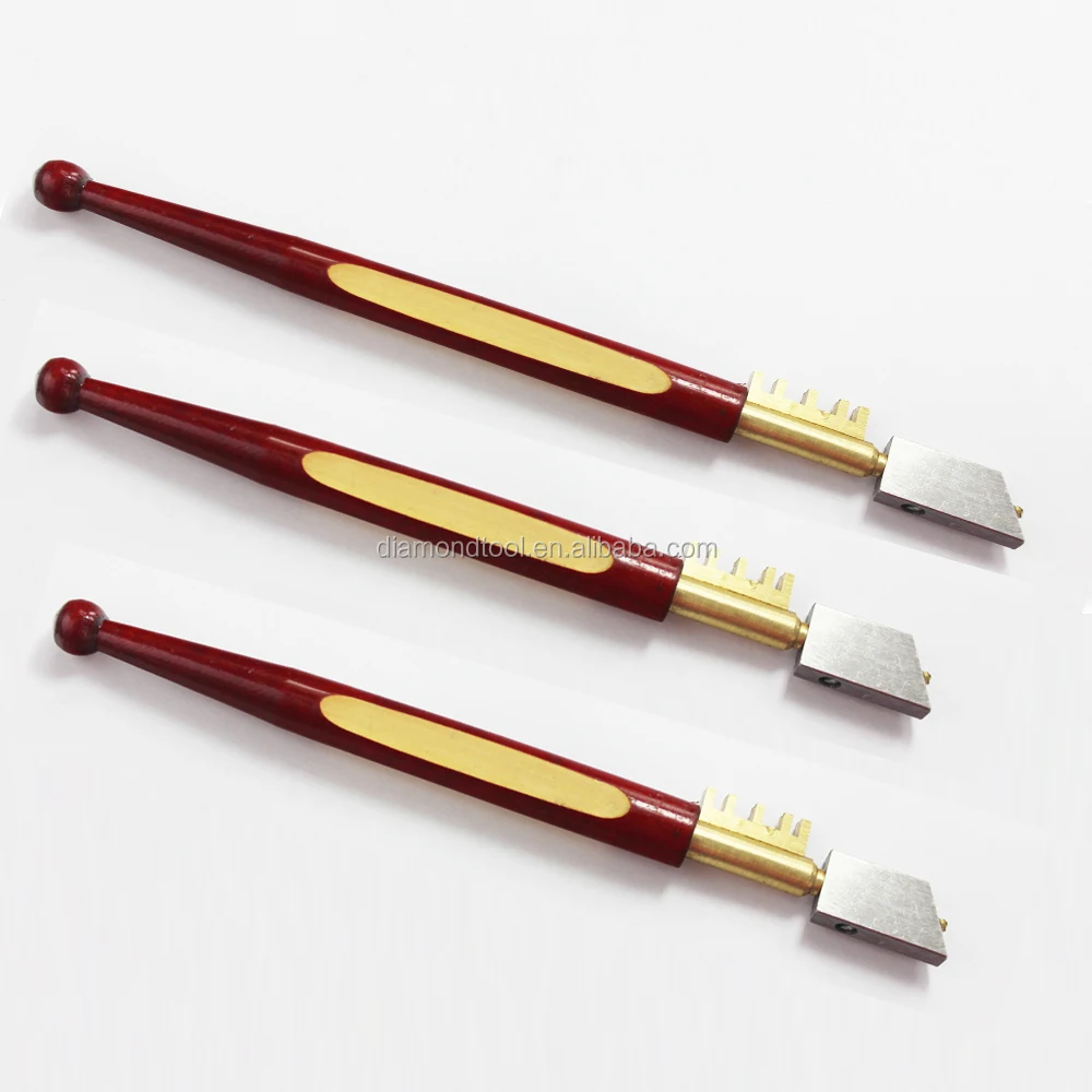 professional diamond glass cutting tools/wood handle diamond tip glass cutter, View german glass