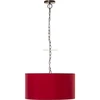 Hotel Hot Sale Fancy Modern Decorative Red Hanging Led Pendant Light