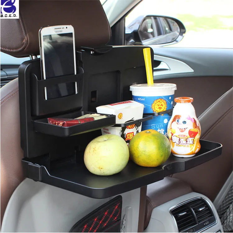 Black Car Food Snack Tray Zone Tech Drink Meal Tray For Car Buy