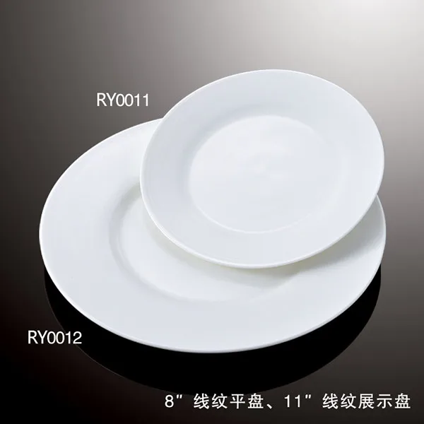 Wholesale Factory Price Dinnerware Set White Porcelain Dishes Round Ceramic Dessert Plate Buy