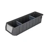 Plastic ESD storage bin box for wire shelving system, storage drawers