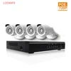 LOOSAFE 4 720P POE IP Cameras h.264 4ch dvr combo cctv camera kit poe nvr security systems for home