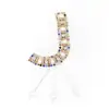 manufacturer self adhesive leather patch rhinestone buttons beaded patches