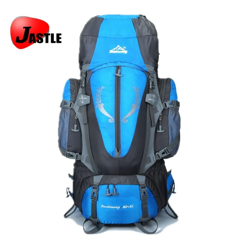 Mountain Top Hiking Full Function Climbing Laptop Backpack Black